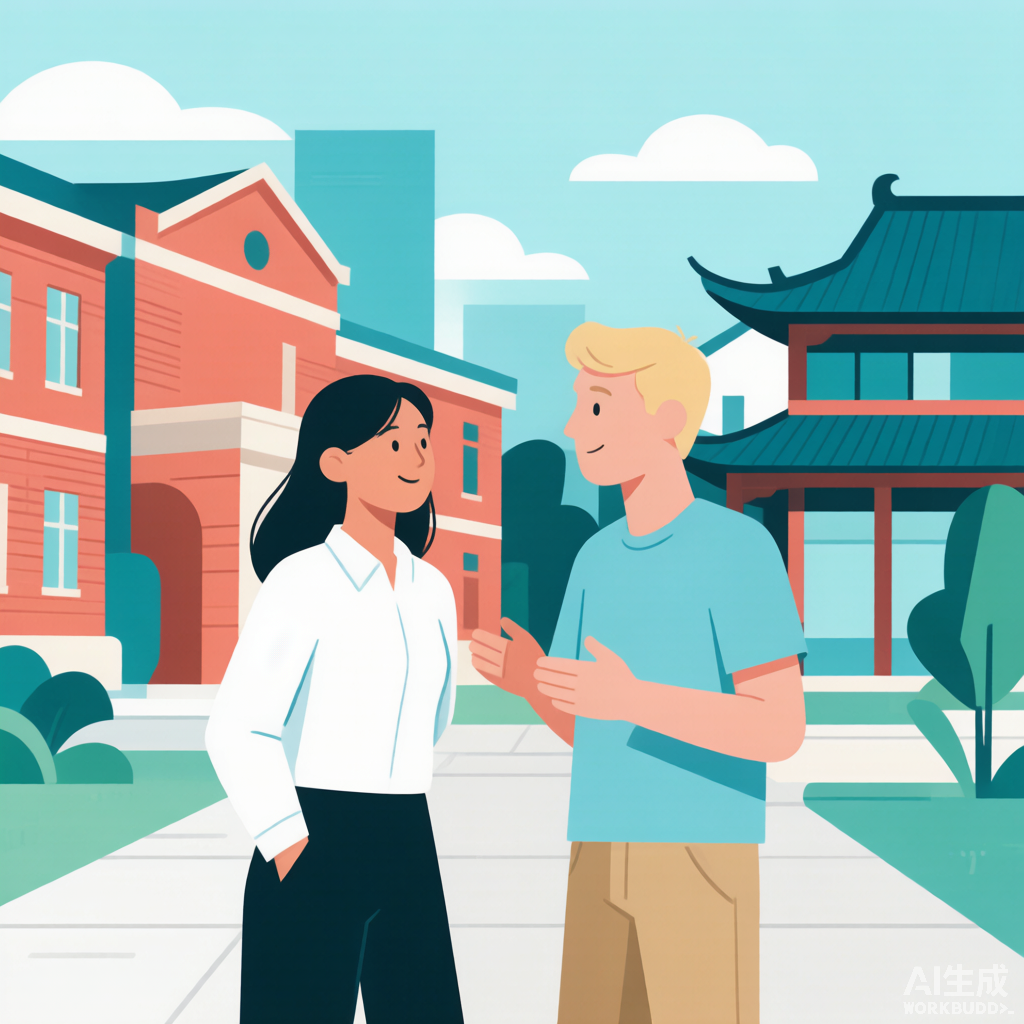 中外合作办学：跨校园交流